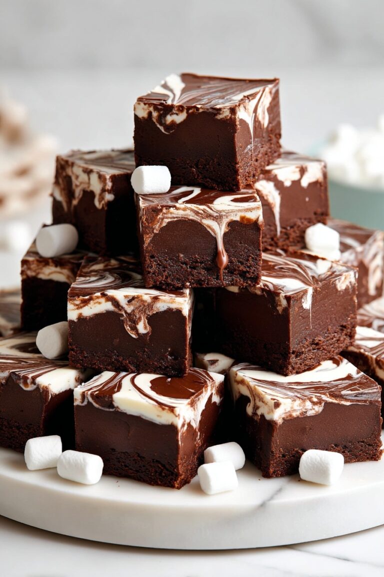 Marshmallow Swirl Fudge Recipe