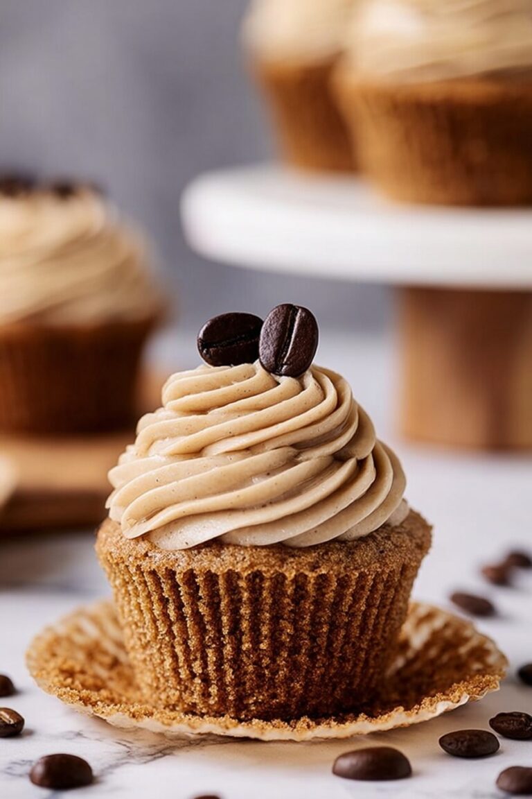 Coffee Cupcakes with Espresso Buttercream Recipe