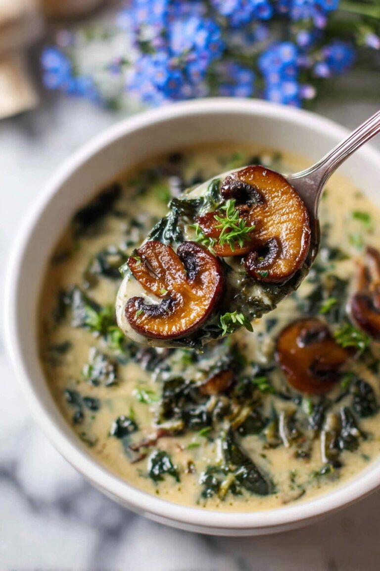 Wild Mushroom Kale Soup Recipe