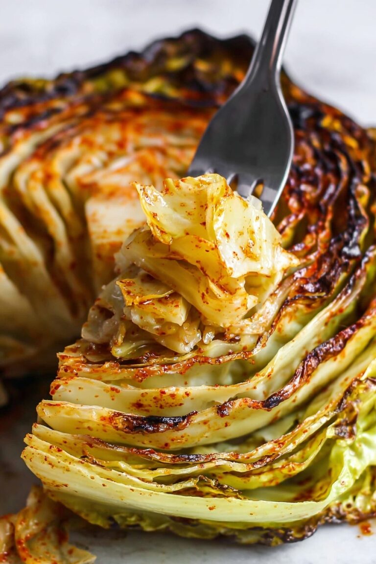 Roasted Cabbage Steaks Recipe