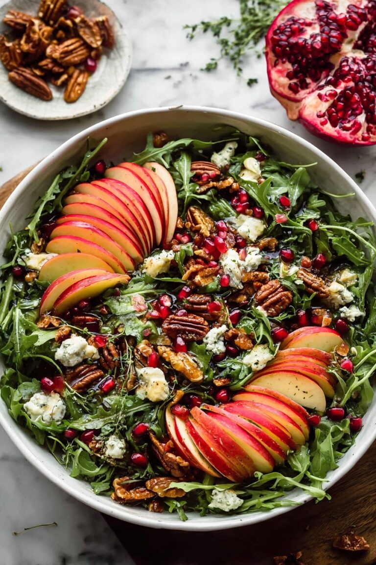 Autumn Honeycrisp Apple and Feta Salad Recipe