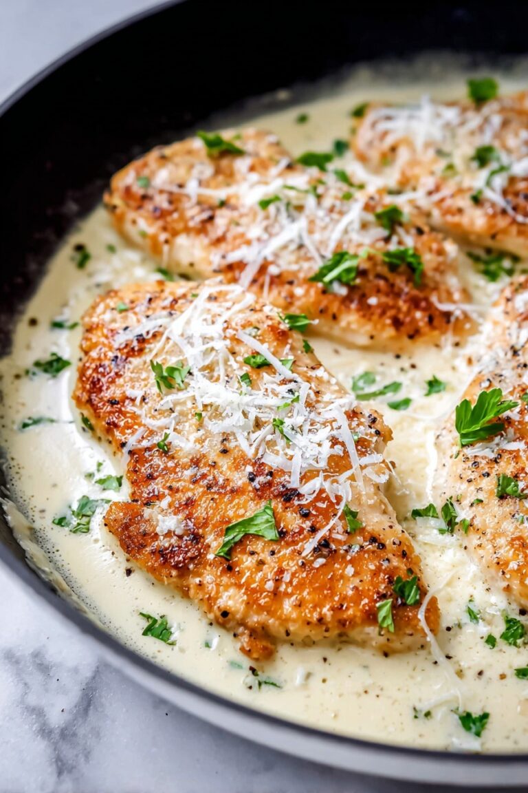 Creamy Garlic Parmesan Chicken Recipe