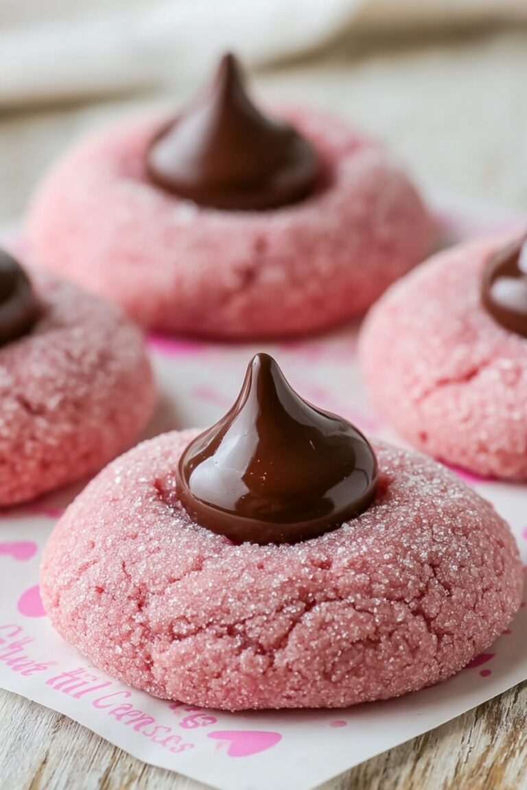 Strawberry Kiss Cookies Recipe