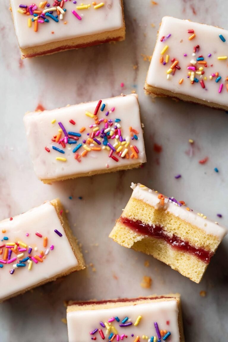Strawberry Poptart Cookie Bars Recipe