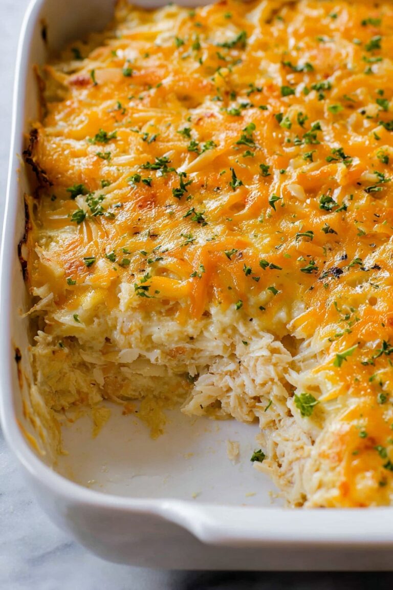 Cheddar Hashbrown Casserole Recipe
