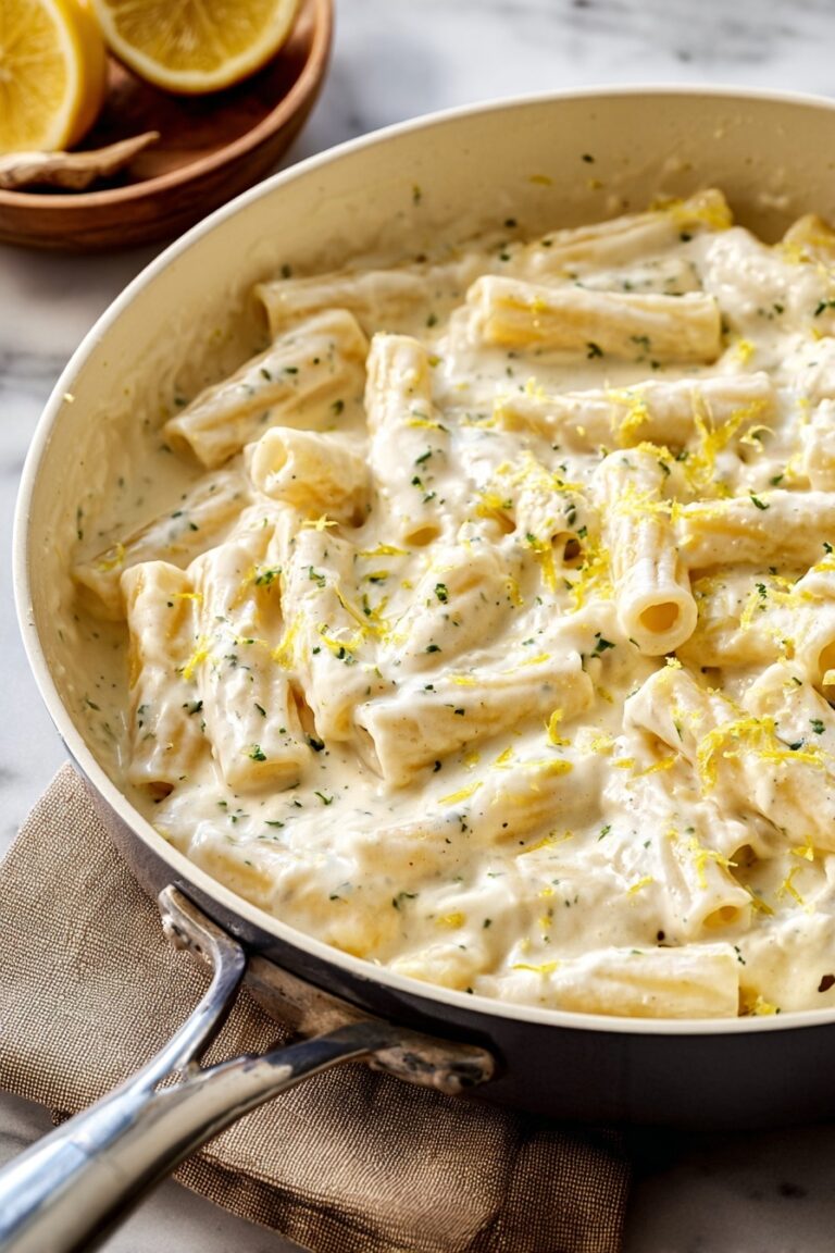 Lemon Garlic Pasta Sauce Recipe